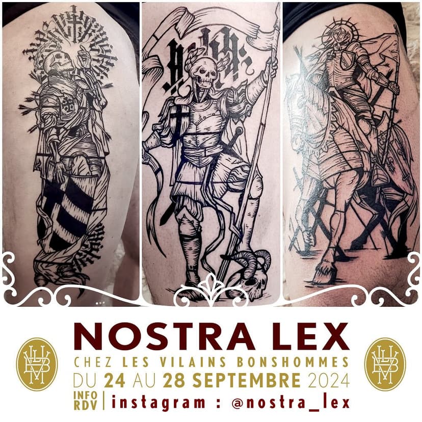 Tatouage de Les Vilains Bonshommes