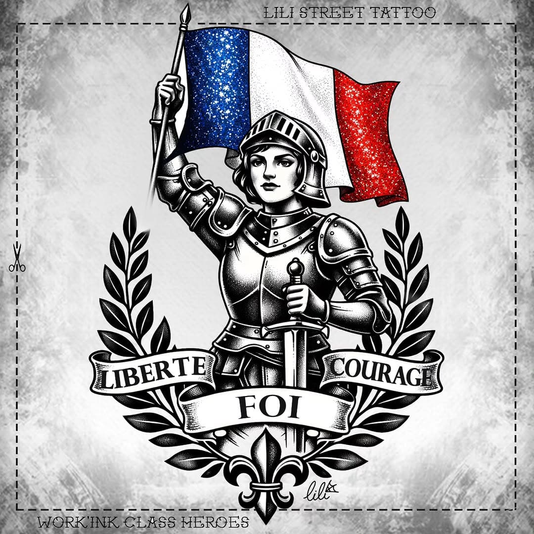 Tatouage par Lili Street Tattoo