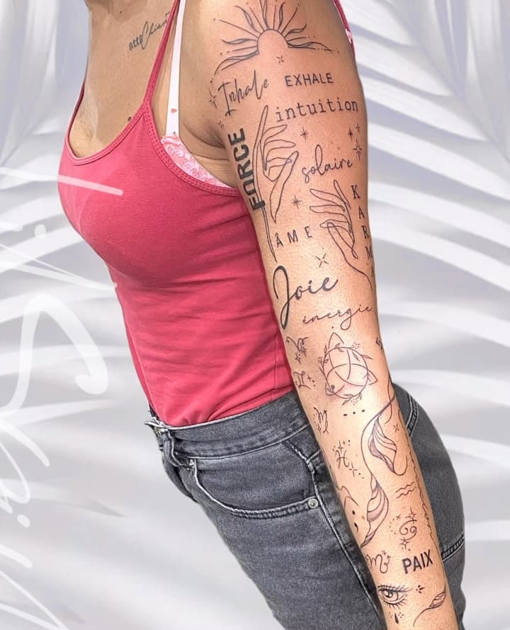 Tatouage de LILSPIN Tatouage - AMG Arts