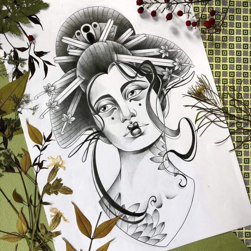 Tatouage de Opale Sasori Tattoo