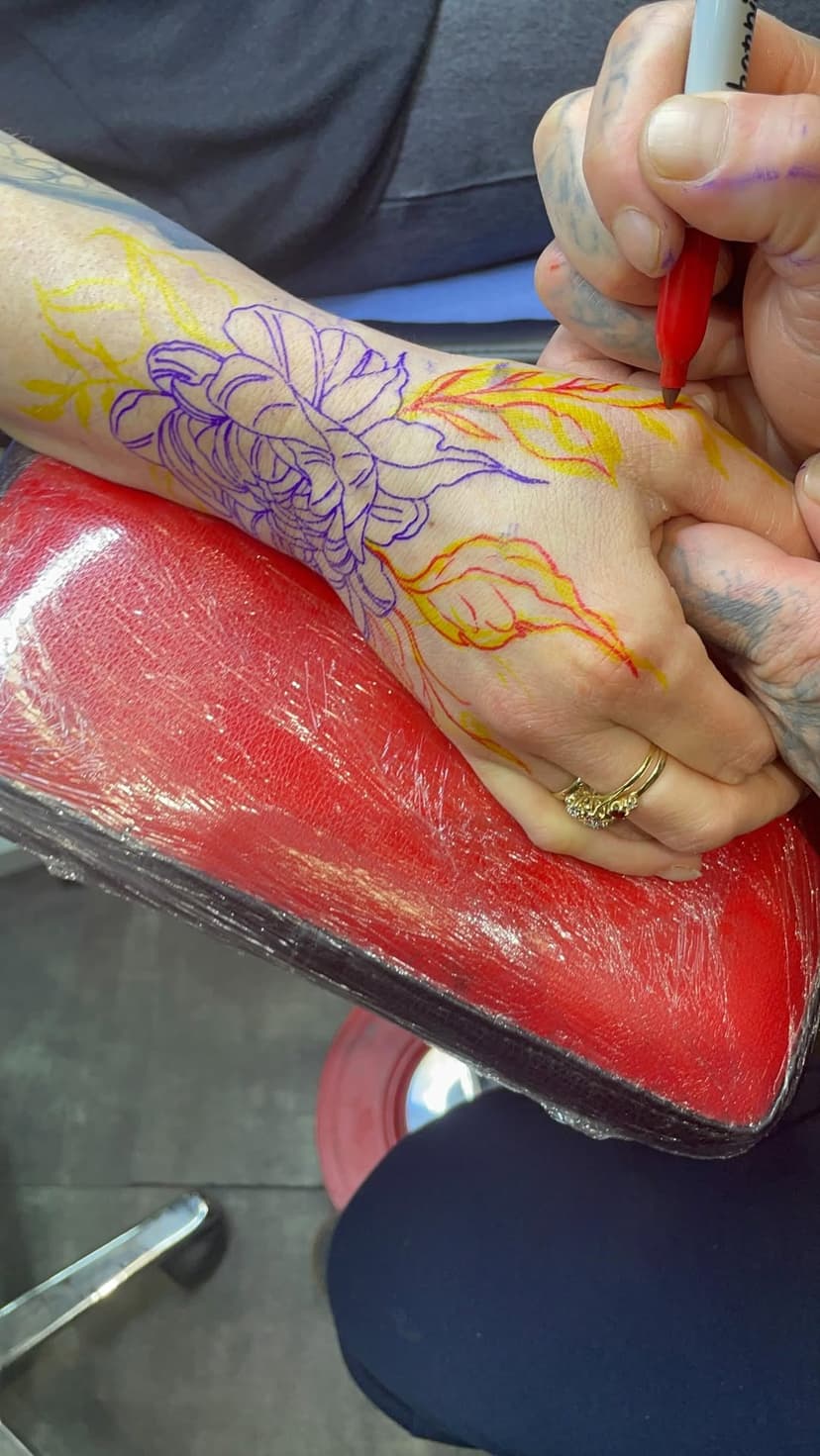 Tatouage de lionelcpg