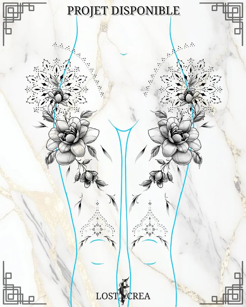 Tatouage de LOST créa