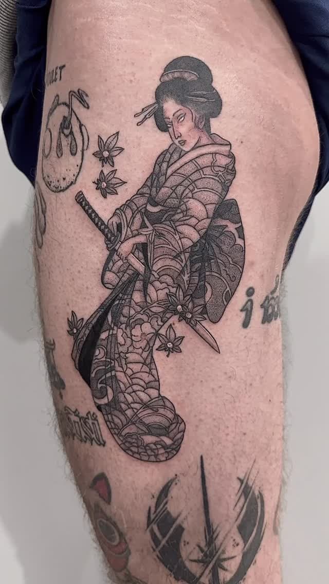 Tatouage de Lumine Tattoo Studio