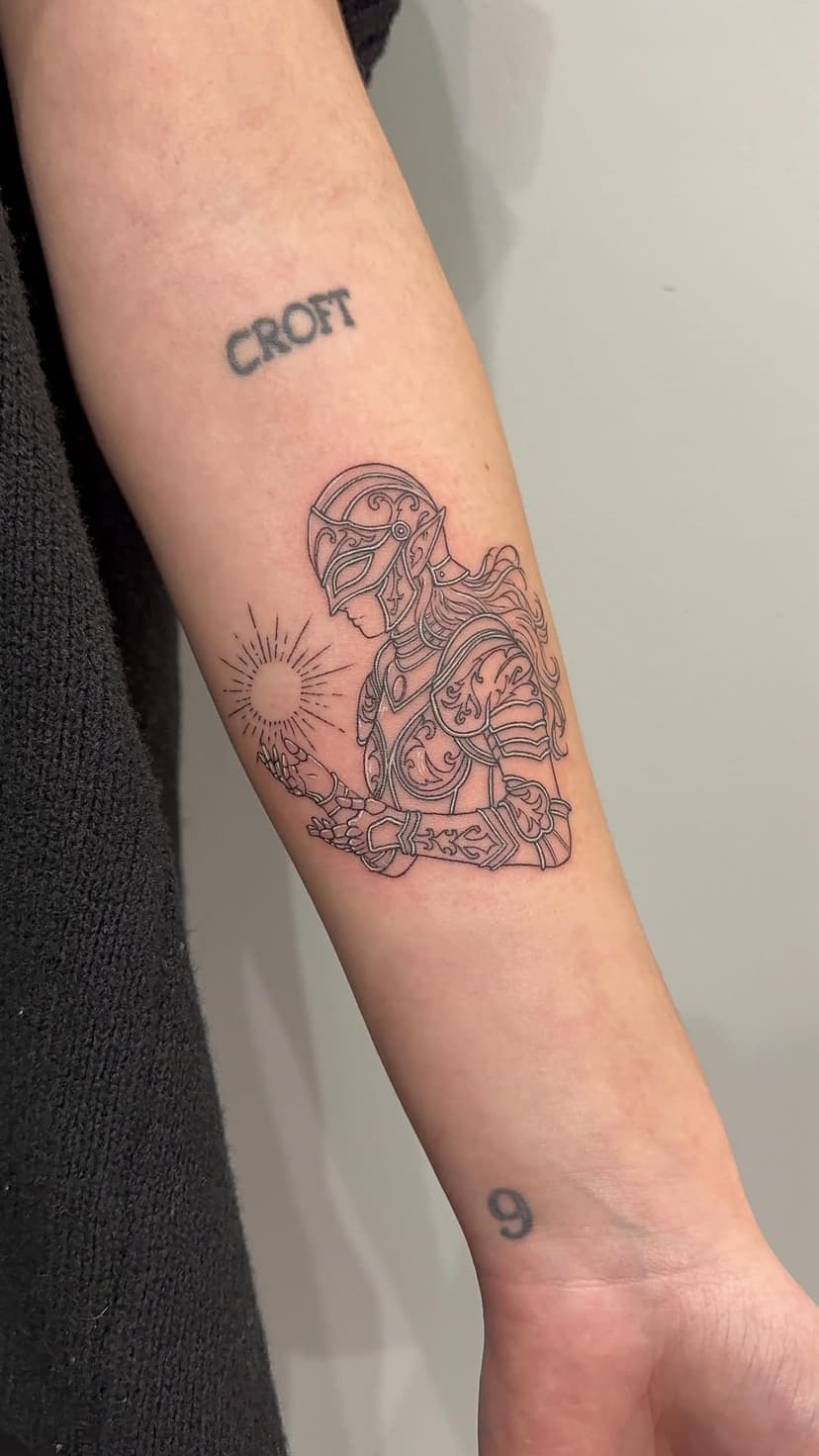 Tatouage de Lumine Tattoo Studio