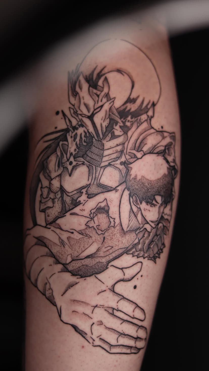 Tatouage de Lunatink - Tatoueur Manga & Anime