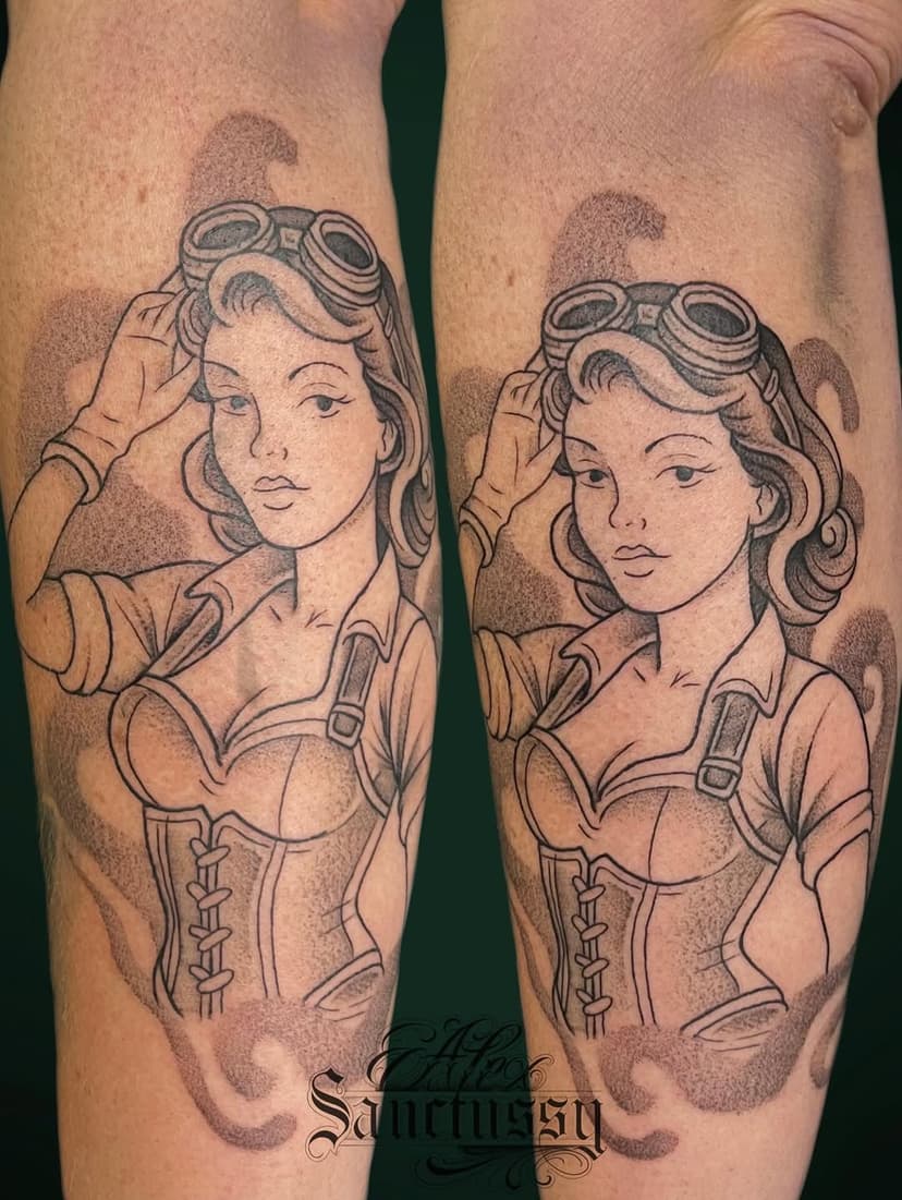 Tatouage de Lux et Umbra tattoo