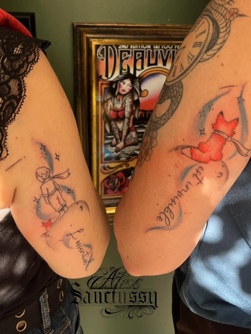 Tatouage de Lux et Umbra tattoo