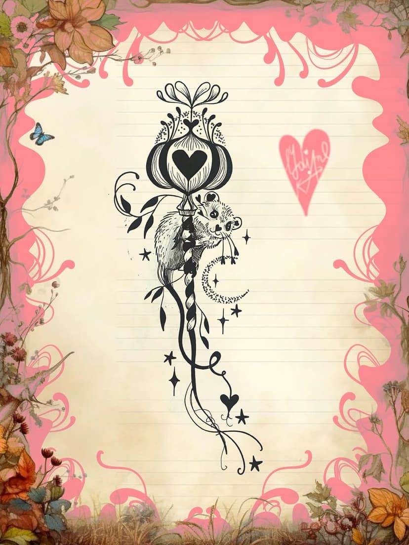 Tatouage de Lydiane Ka