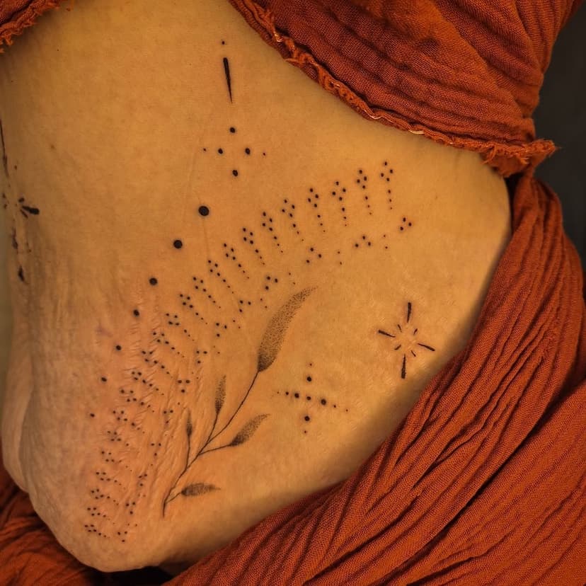 Tatouage de Mad-Moiselle Tattoo Atelier privé