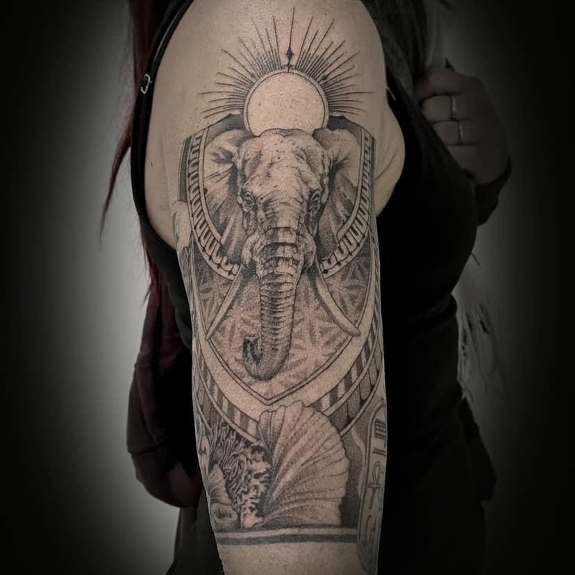 Tatouage de Marc tatou