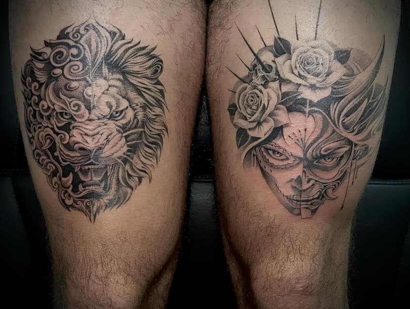 Tatouage de Marc tatou
