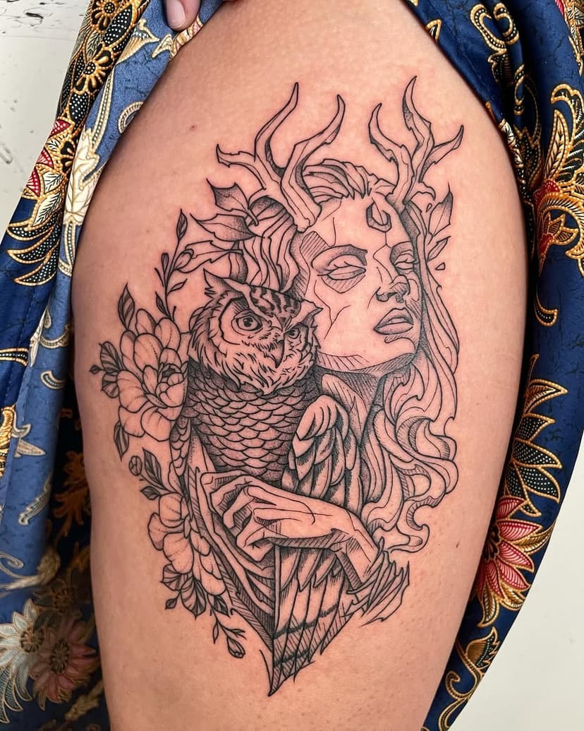 Tatouage de Mel'Ink salon de tatouage