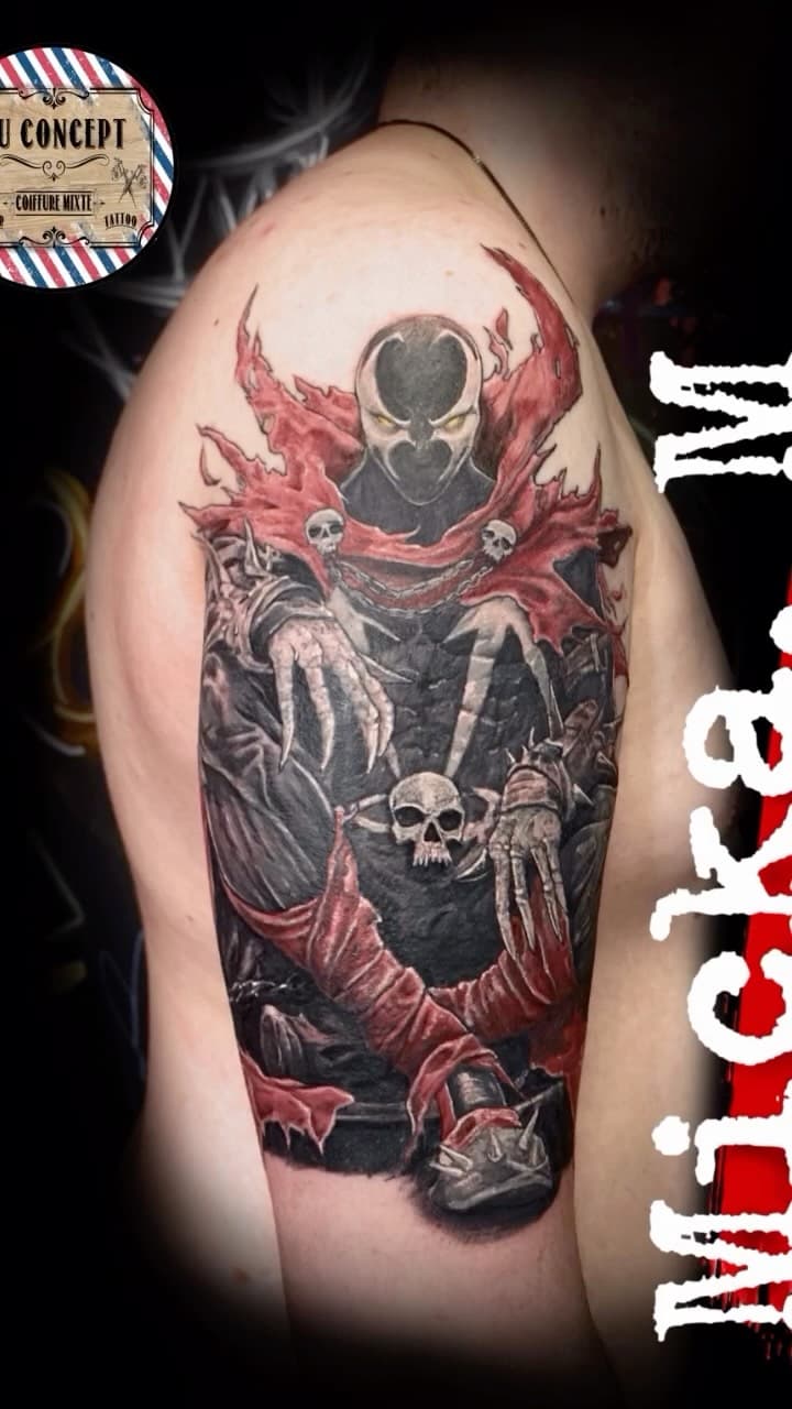 Tatouage de Micka. M Tattoo