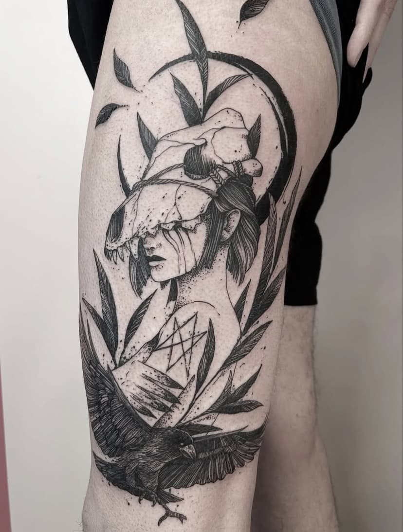 Tatouage de Minuit Soleil