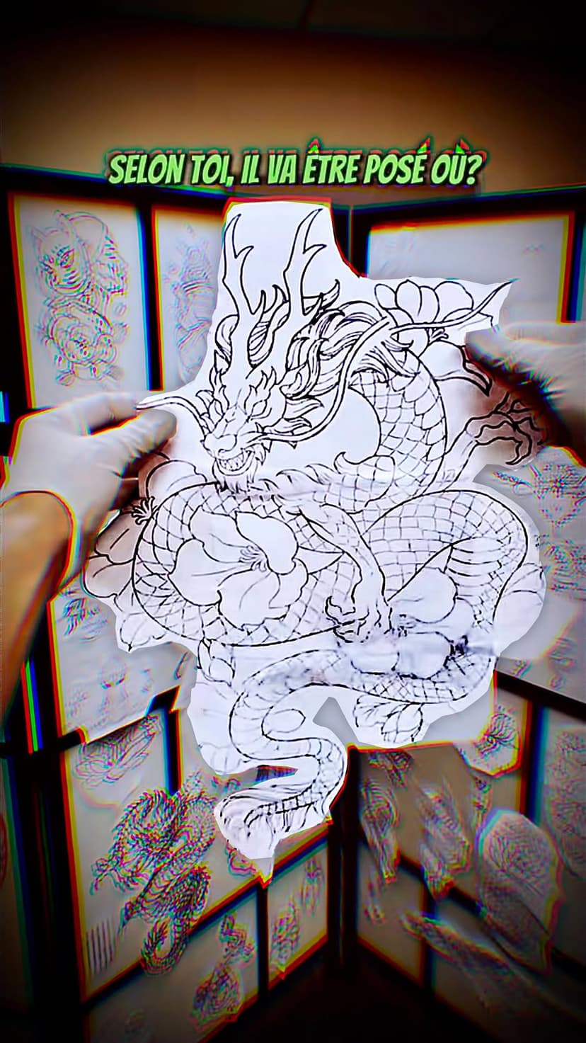 Tatouage de Monsieur Custom