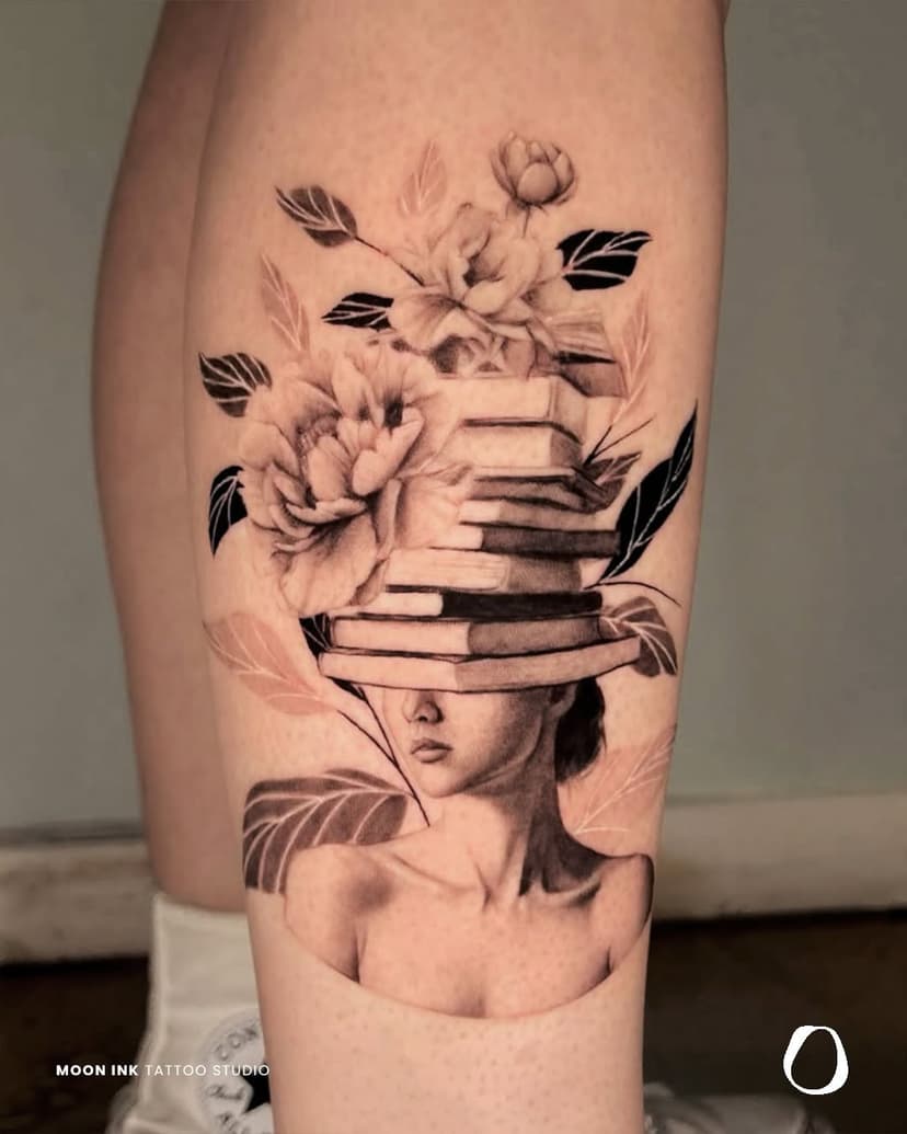 Tatouage de Moon ink tattoo