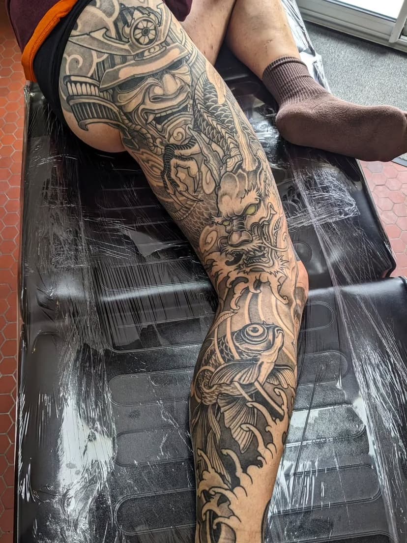 Tatouage de Morgan Ezor Tattoo