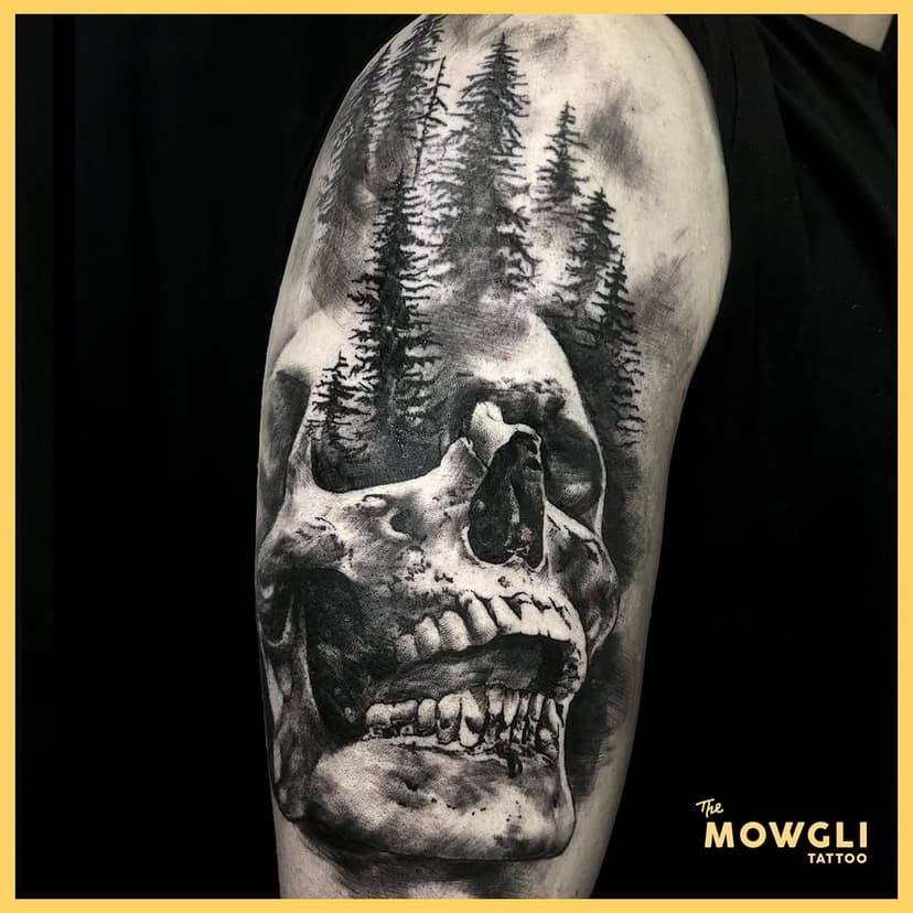 Tatouage de Mowgli Tattoo Studio