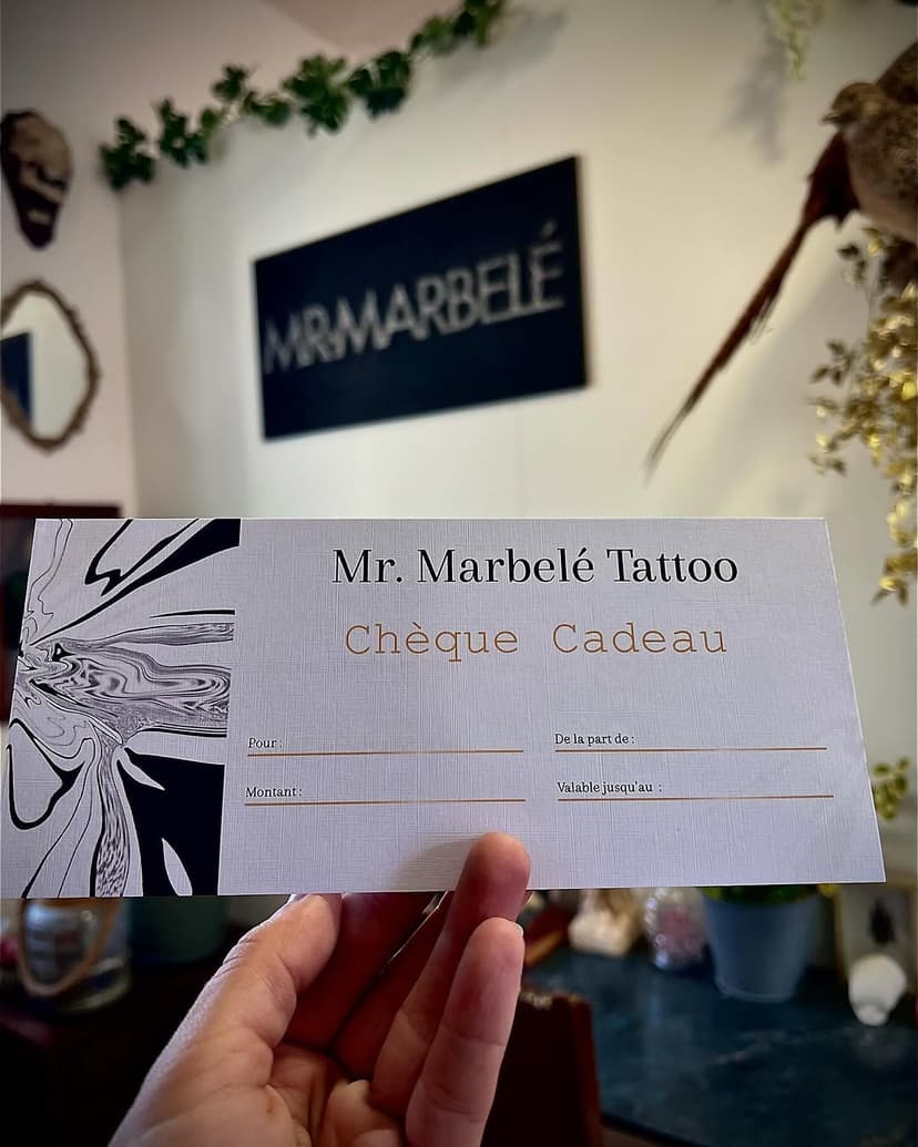 Tatouage de Mr. Marbelé Tattoo