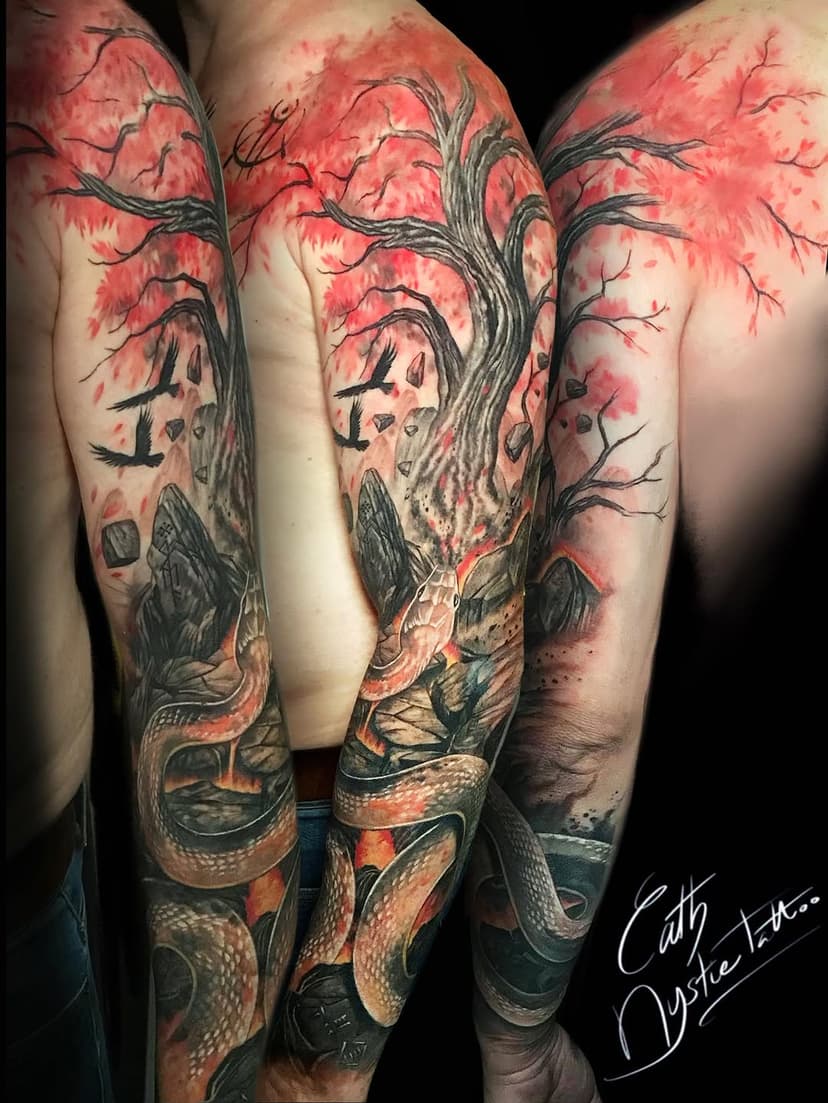 Tatouage de Mystic Tattoo