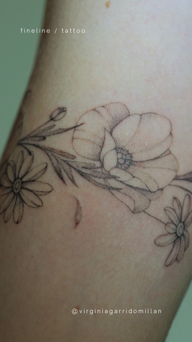 Tatouage de Virginia Garrido Millan