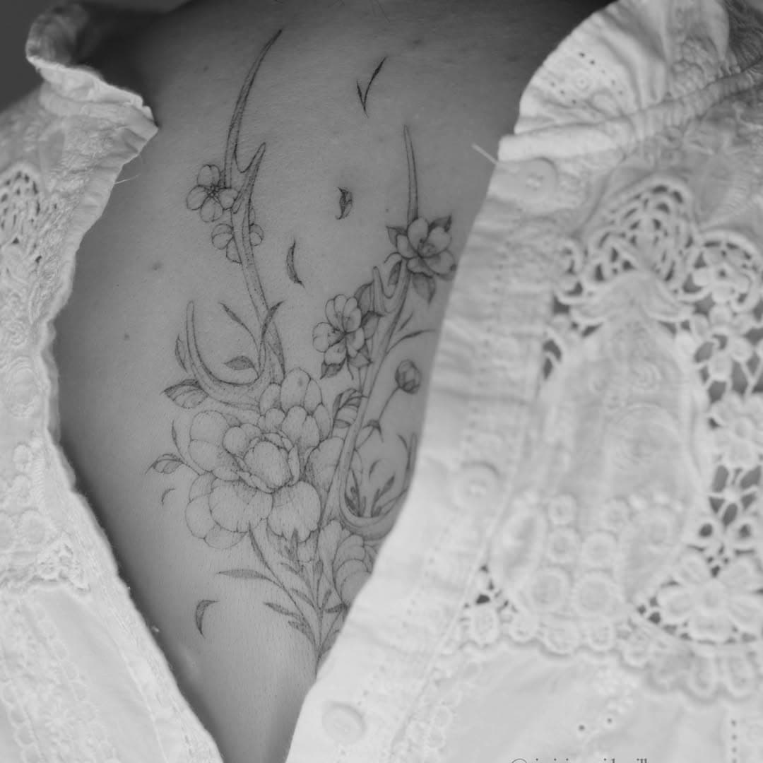 Tatouage par Virginia Garrido Millan