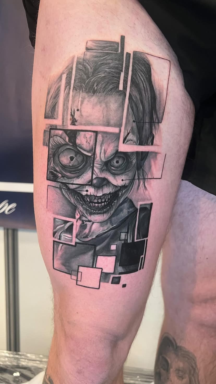 Tatouage de Needle stick