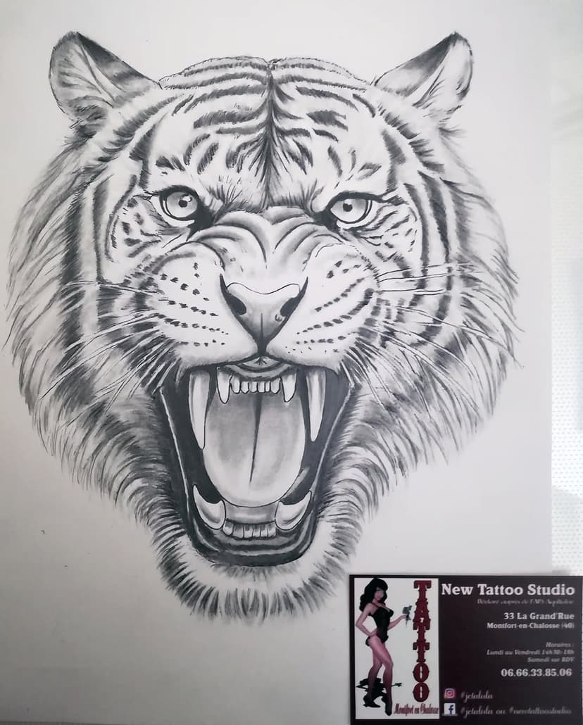 Tatouage de New Tattoo Studio