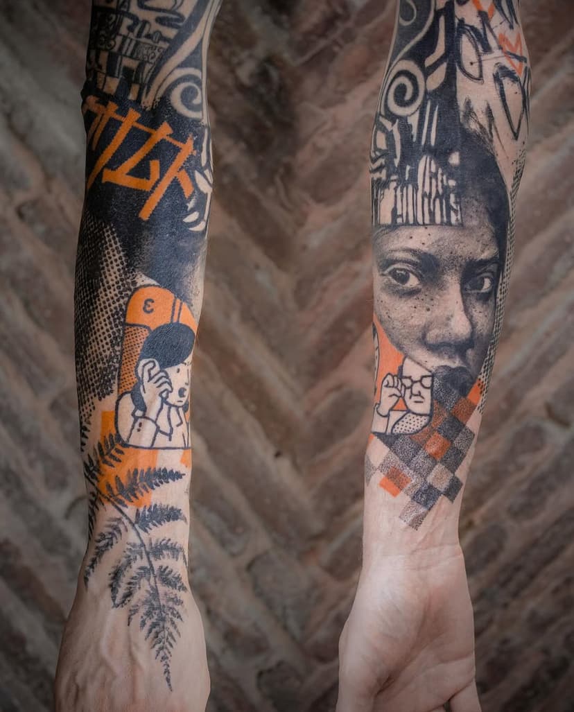 Tatouage de Niko Inko ( L' Encrophage )