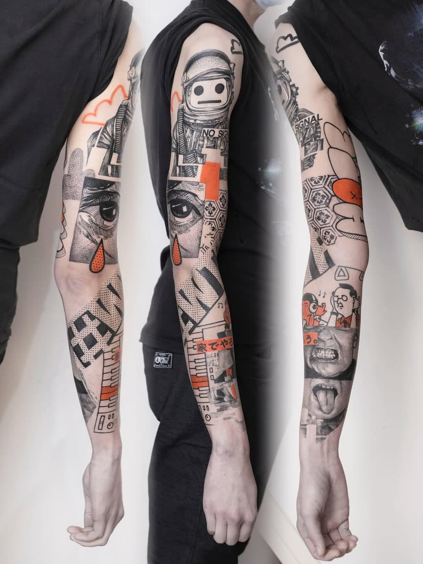 Tatouage de Niko Inko ( L' Encrophage )