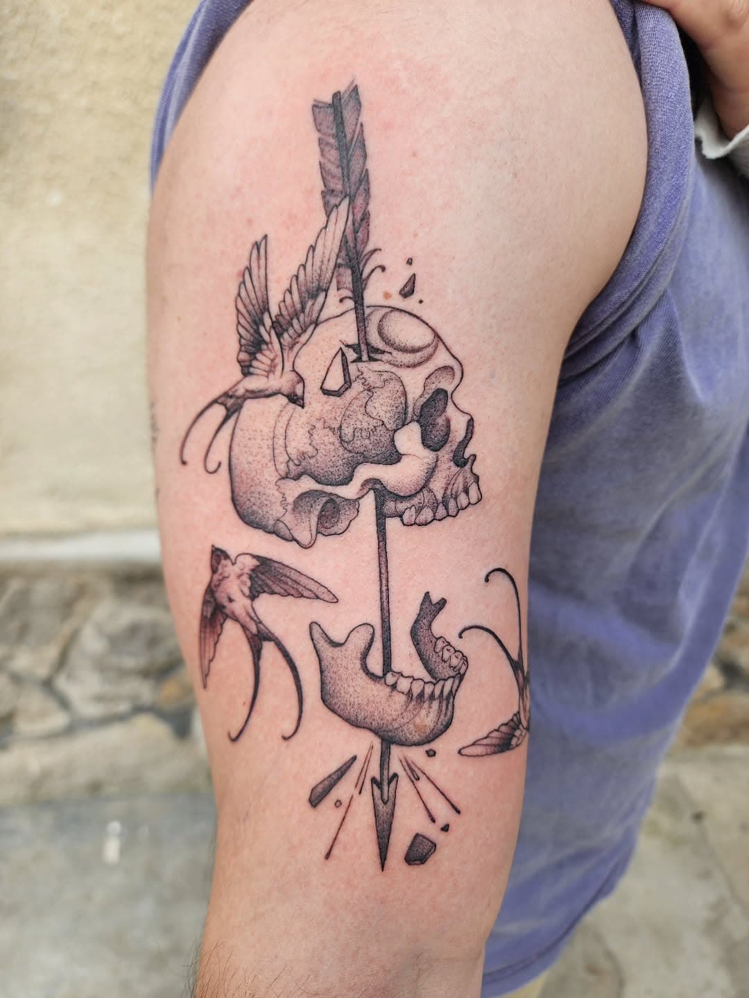 Tatouage par Oliv escape art & tattoo