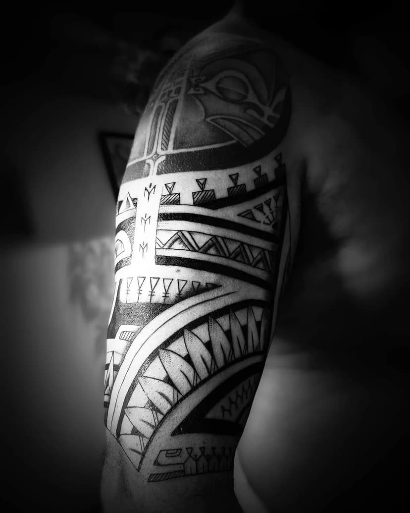 Tatouage de Pacific 'Art Tattoo : by Kimaera