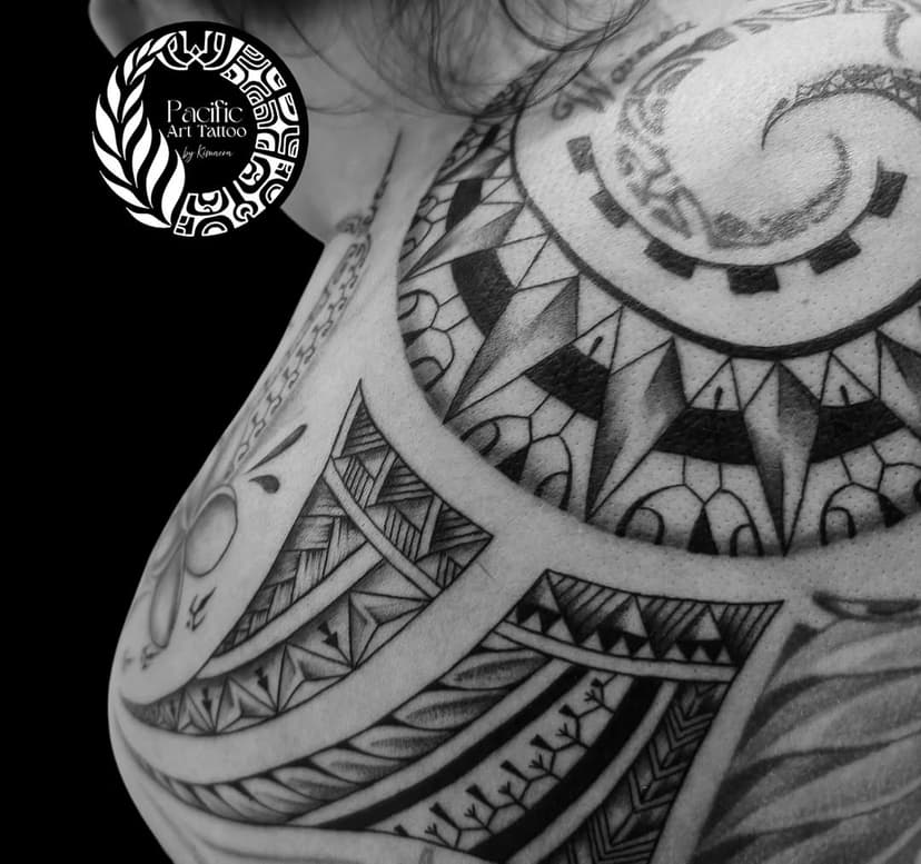Tatouage de Pacific 'Art Tattoo : by Kimaera