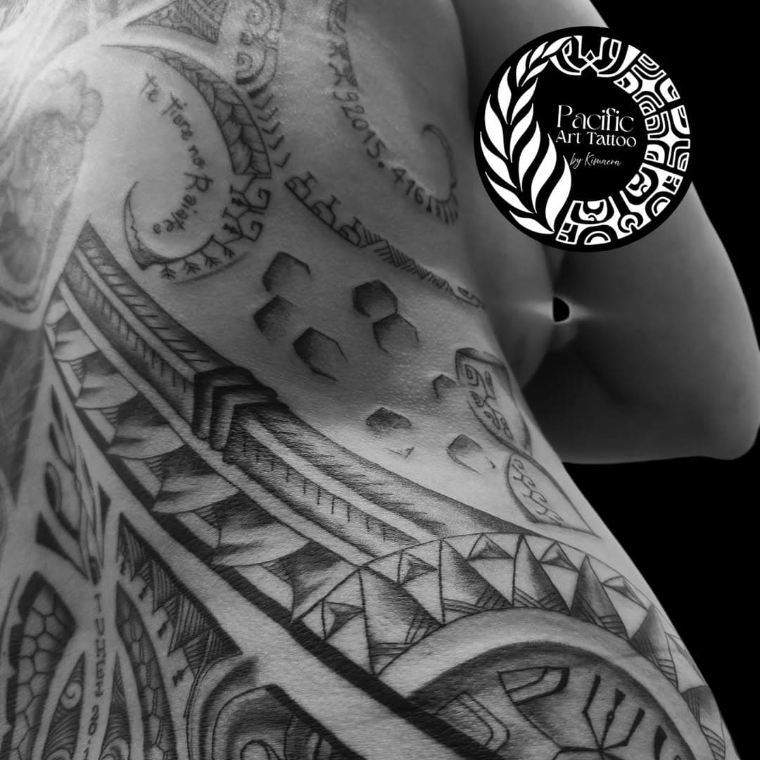Tatouage par Pacific 'Art Tattoo : by Kimaera