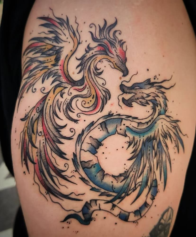 Tatouage de Spiritual'ink tattoo shop