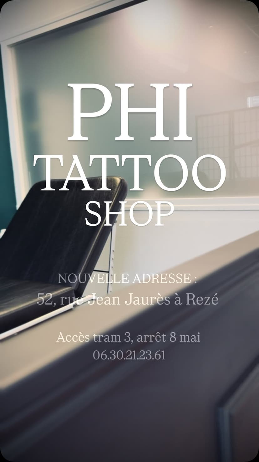 Tatouage de PHI Tattoo Shop
