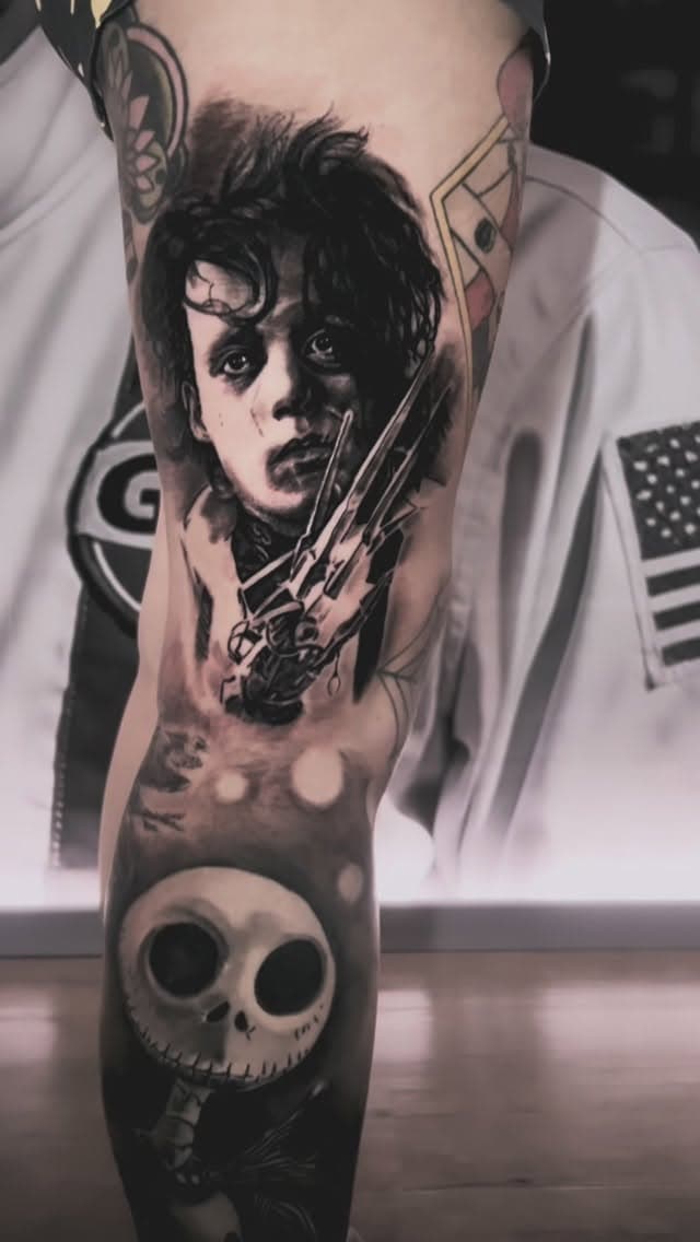 Tatouage de Pierre ney tattoo artist