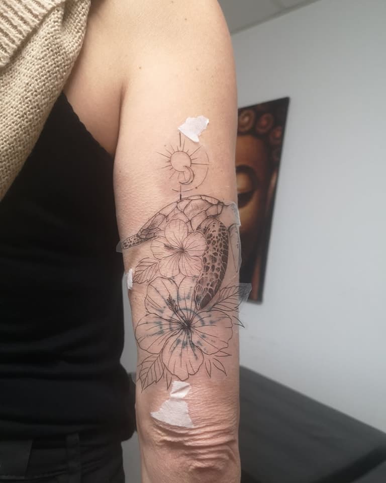 Tatouage de Planet Tattoo Morlaàs