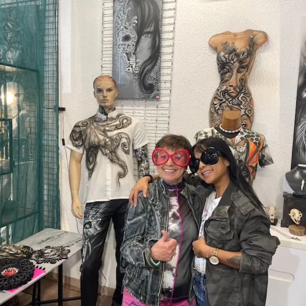 Tatouage de point d'encrage tattoo