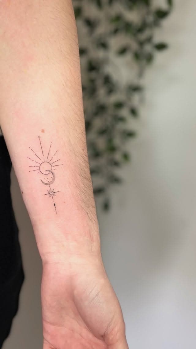 Tatouage de Poisson Noir tatouage