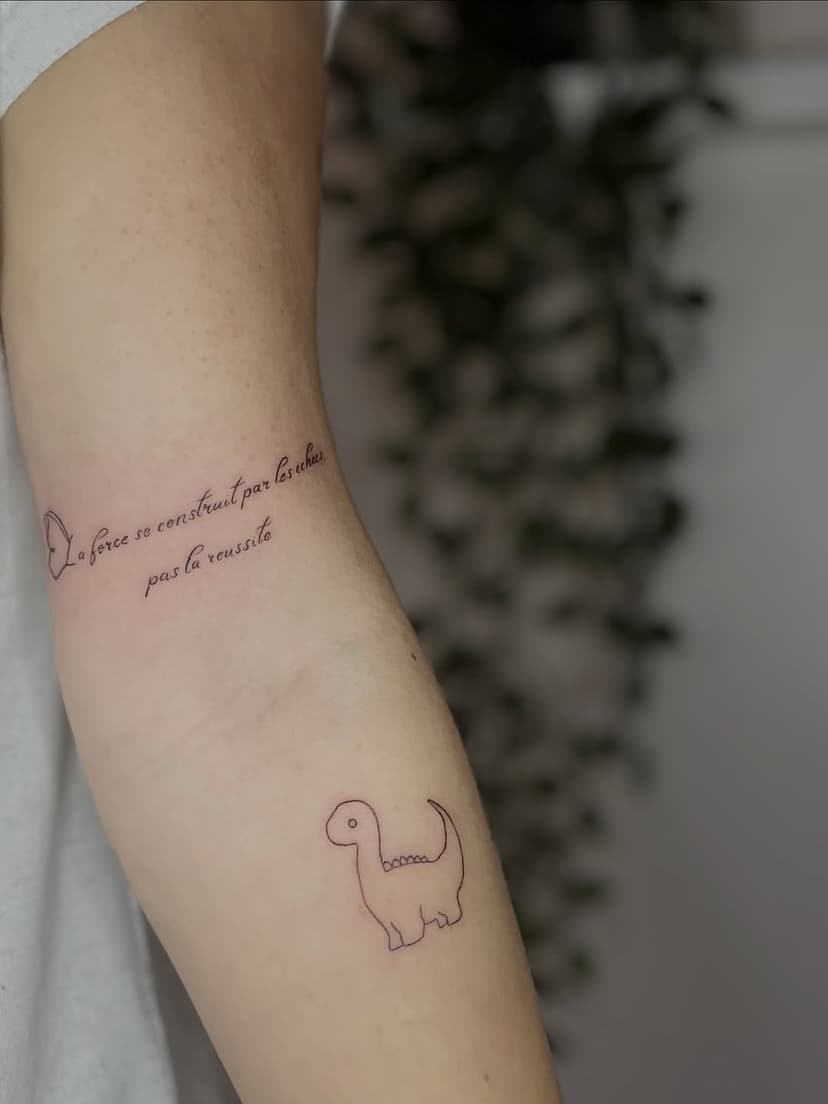 Tatouage de Poisson Noir tatouage