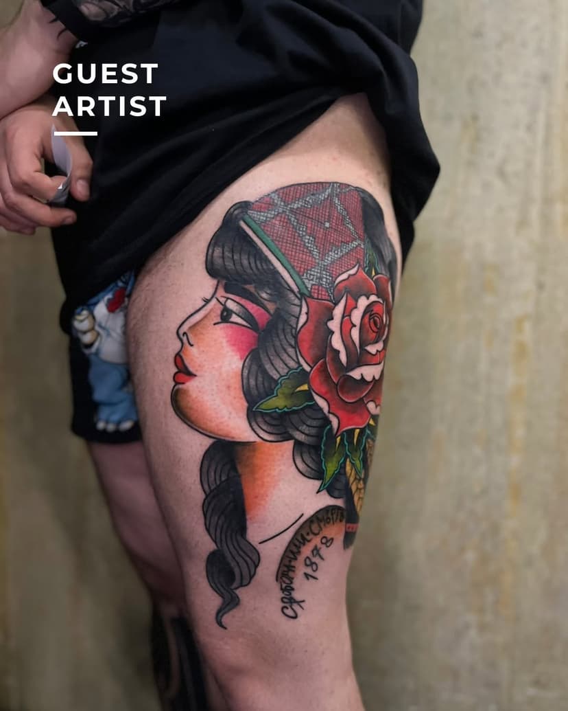 Tatouage de Black Hat Tattoo Nice