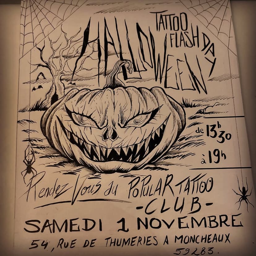 Tatouage de Popular Tattoo Club