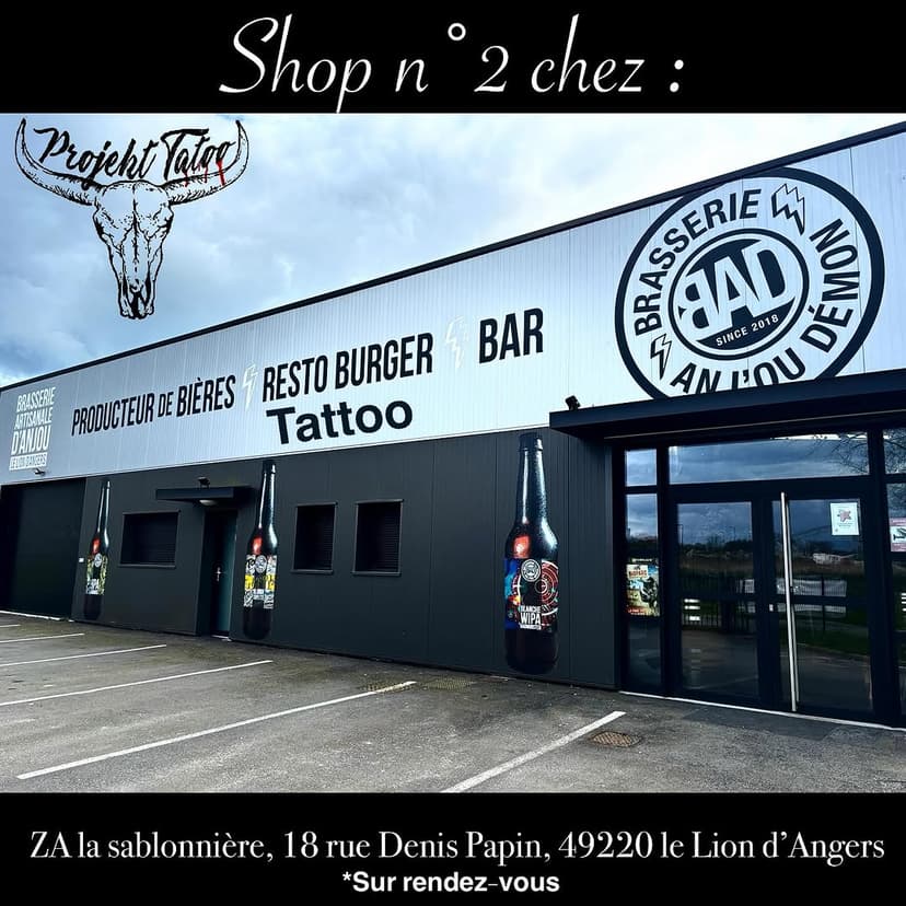 Tatouage de Projekt tattoo