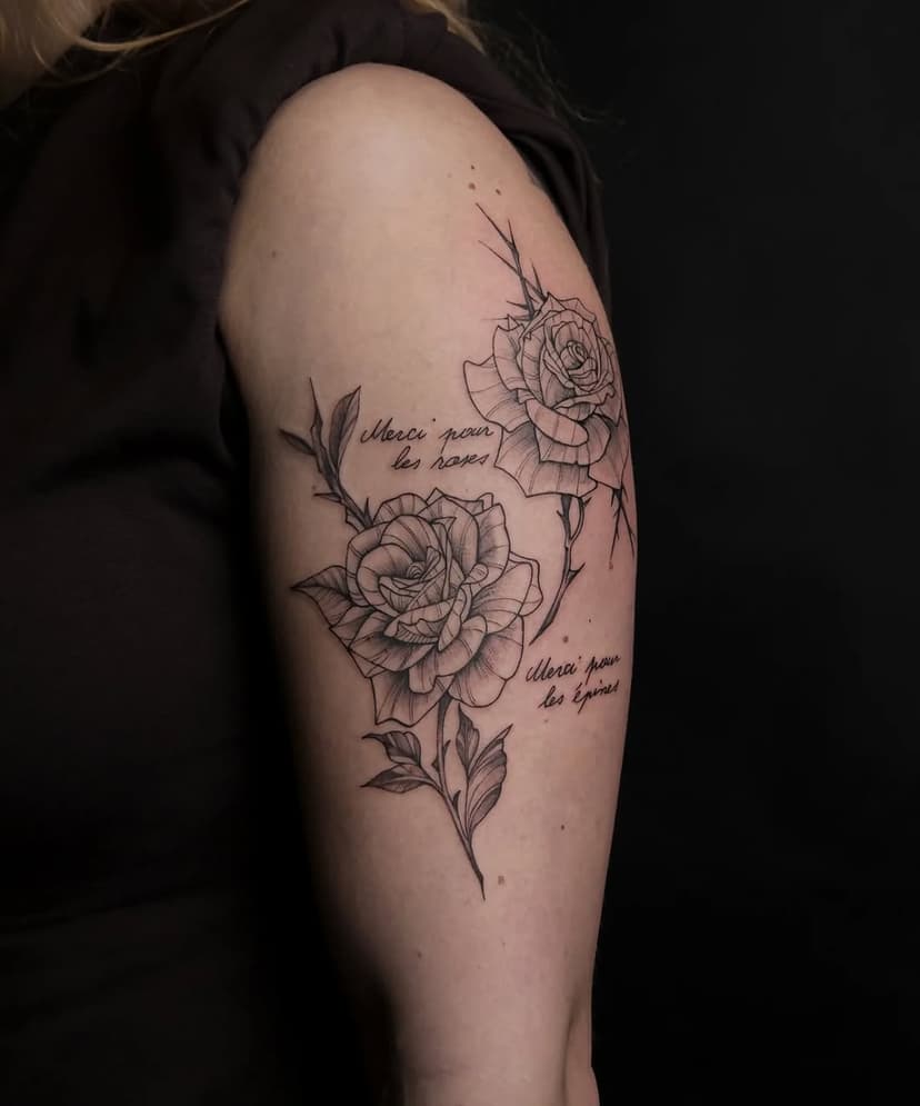 Tatouage de Pyracantha Tattoo