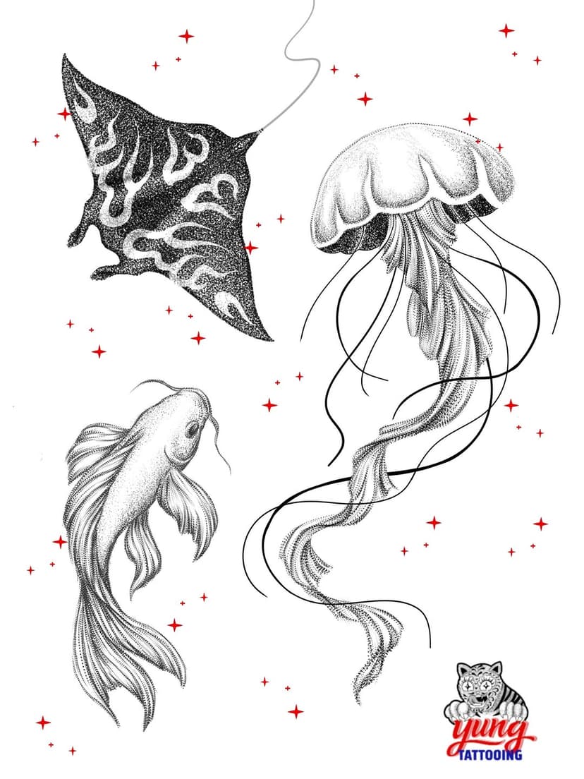 Tatouage de YungTattooing - tatoueuse à Lille