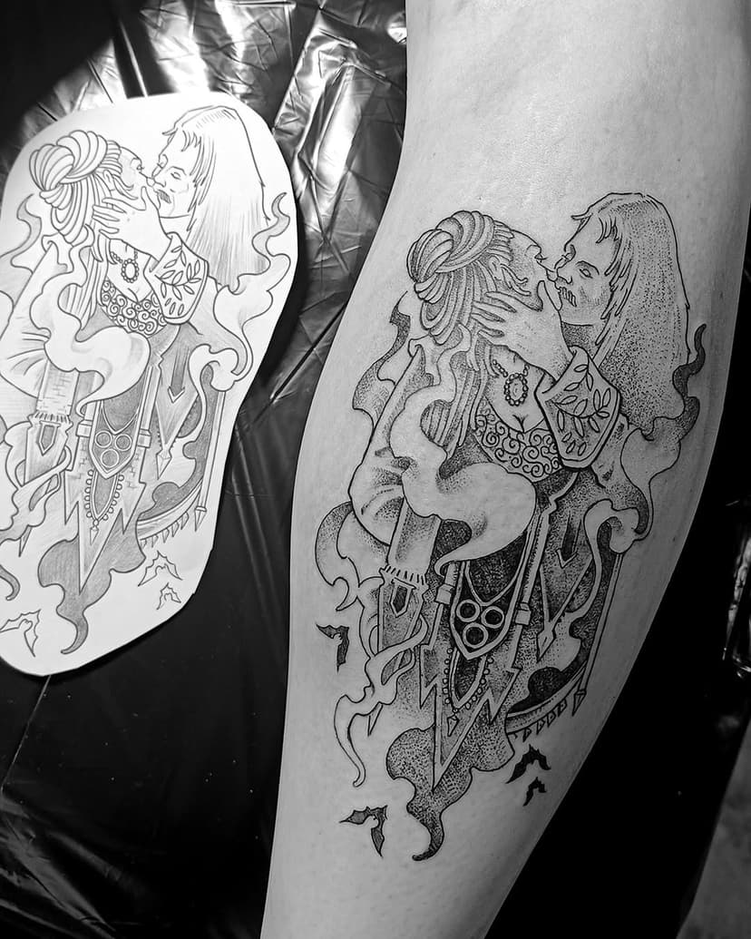 Tatouage de Queequeg tatouage