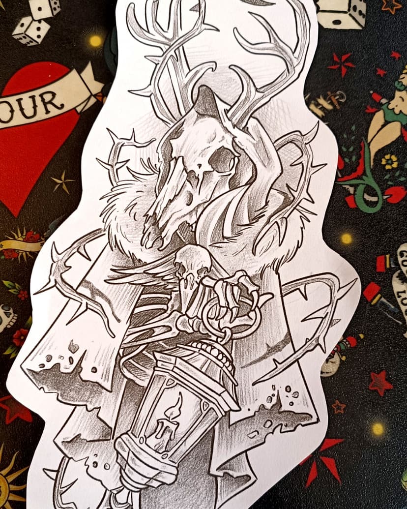 Tatouage de Queequeg tatouage