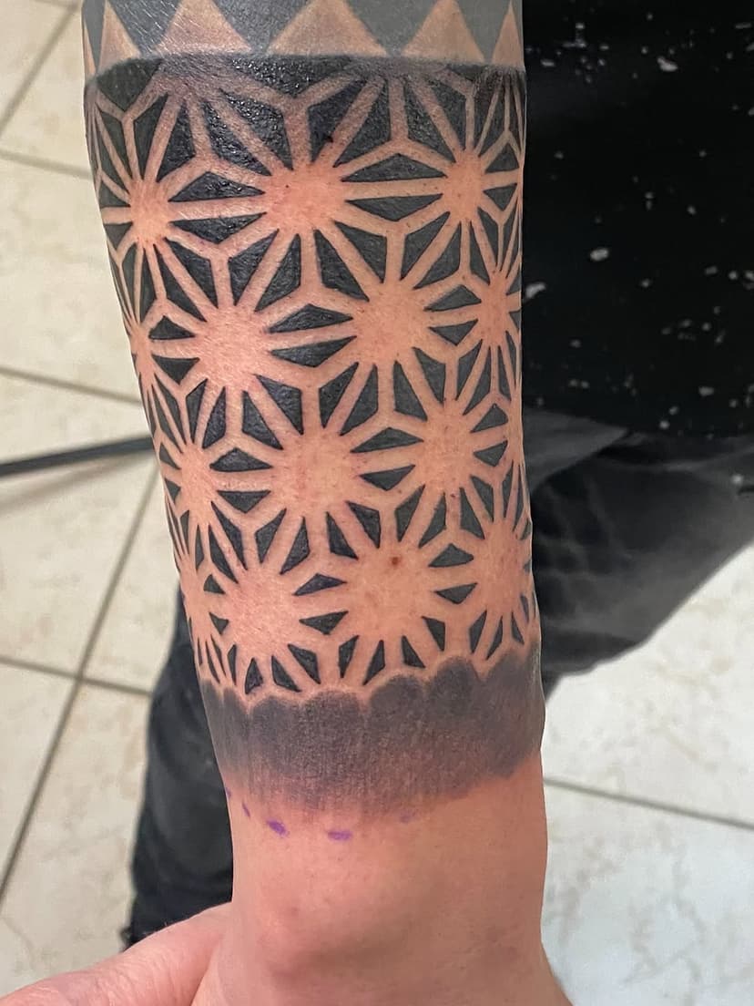 Tatouage de Rapid Needle Movement