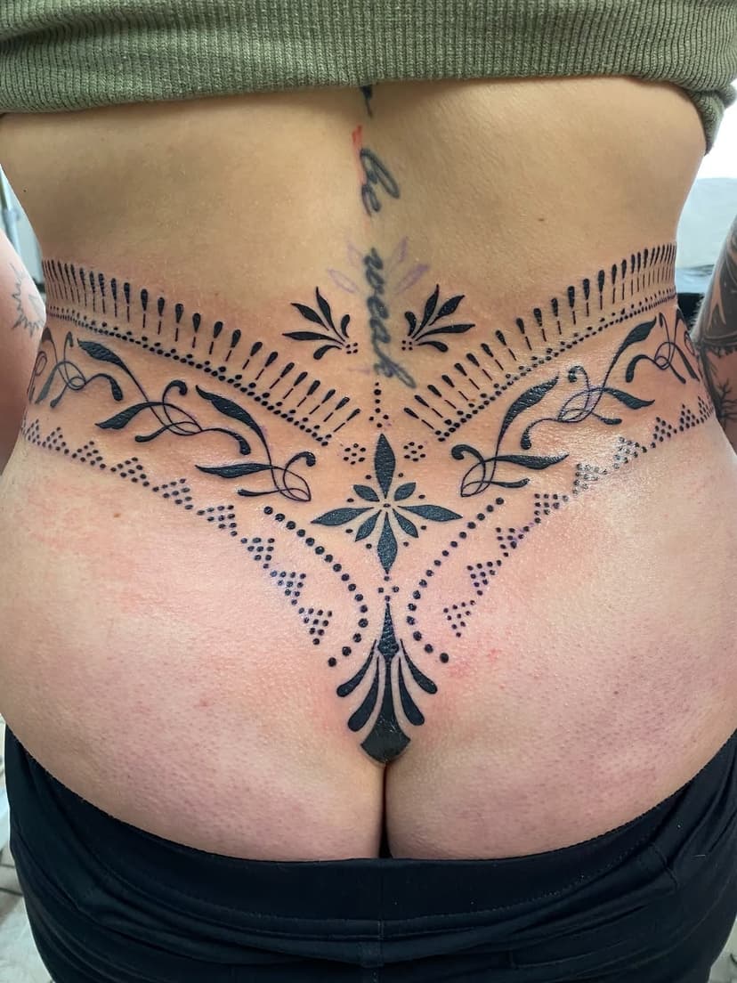 Tatouage de Rapid Needle Movement